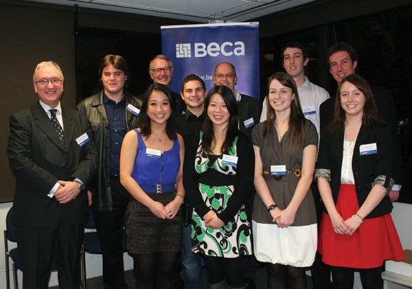 Beca announces winners of 2010 engineering scholarships